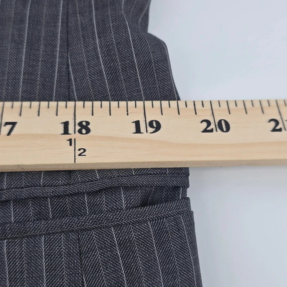 Brooks Brothers Blazer Mens 42R Grey Pinstripe 1818 Fitzgerald Sport Coat